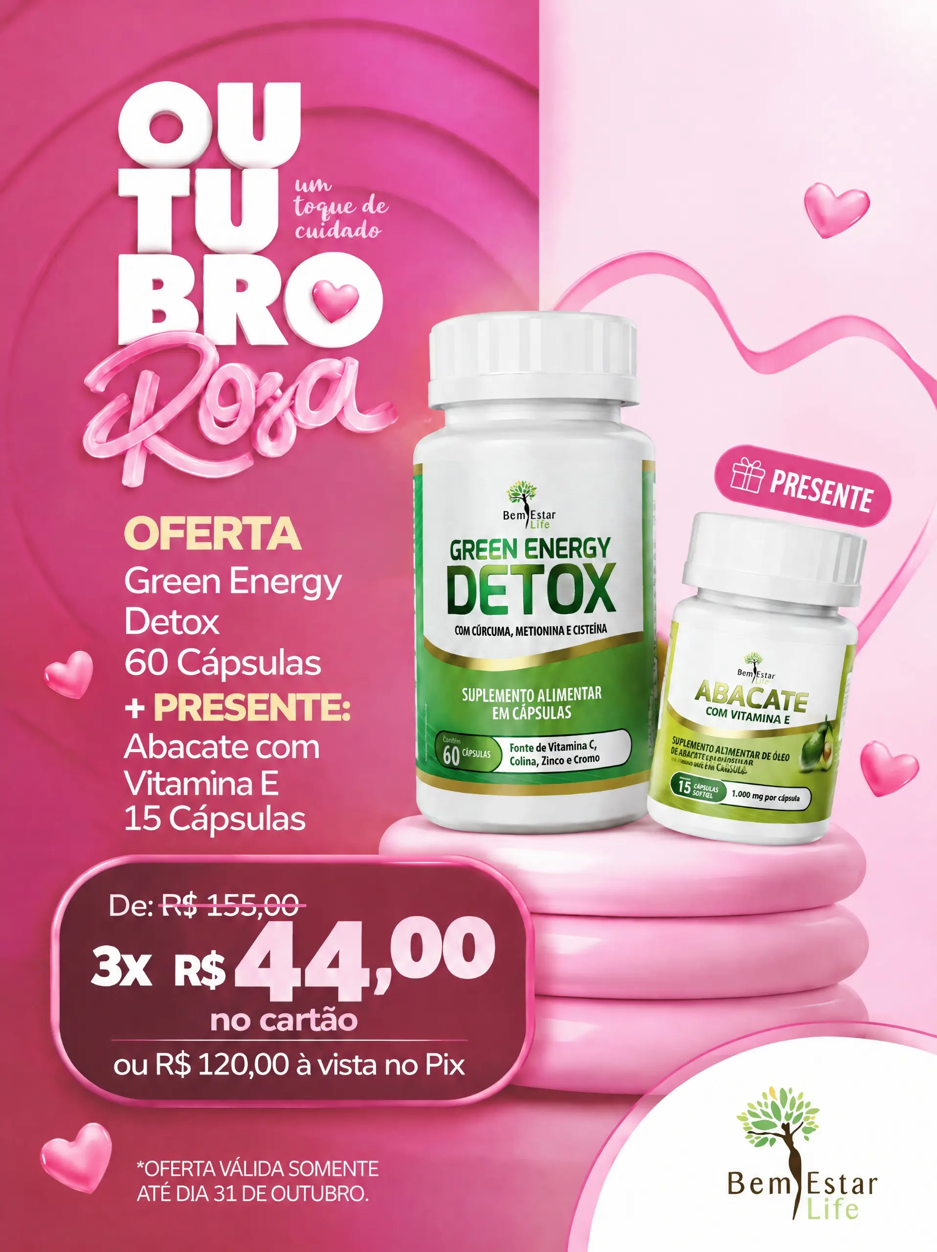 OFERTA GREEN ENERGY DETOX - 60 CAPS. + BRINDE ABACATE DE 15 CAPS OFERTA GREEN ENERGY DETOX - 60 CAPS. + BRINDE ABACATE DE 15 CAPS