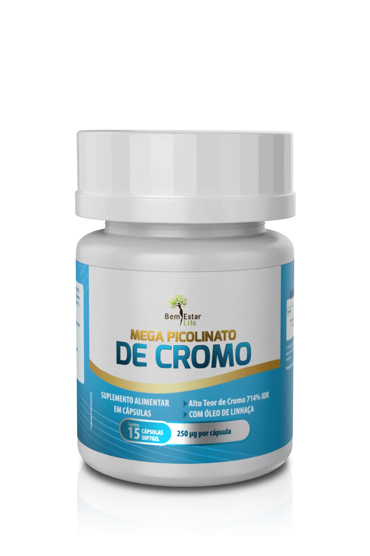 MEGA PICOLINATO DE CROMO (15 CAPSULAS)