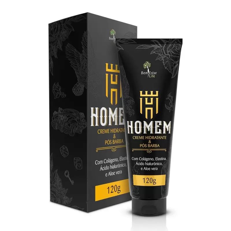 LOÇAO POS BARBA COM ACIDO HIALURONICO